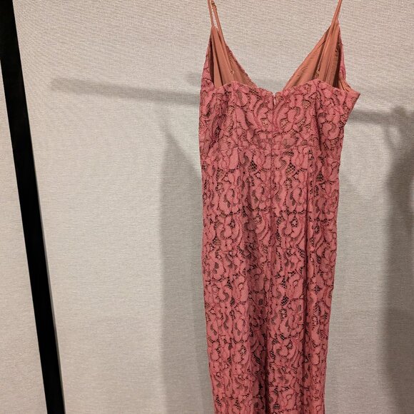 Light Pink Formal Midi Dress S - Picture 2 of 4